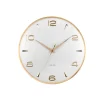 Klokken-Karlsson - Wandklok Sienna Glow - Wit- Ø40,6cm