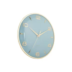 Klokken-Karlsson - Wandklok Sienna Glow - Mistige blauw- Ø40,6cm