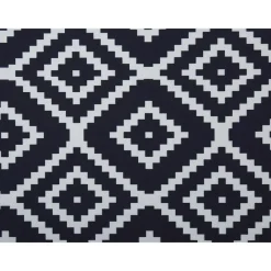 Tapijtlopers En Keukenlopers-Beliani KARUNGAL - Loper - Zwart - 60 x 200 cm - Polyester