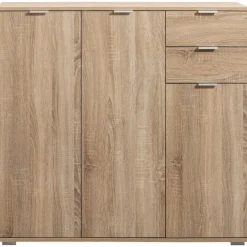 Dressoirs-Leen Bakker Kast Alaska - eikenkleur - 101x107x35 cm