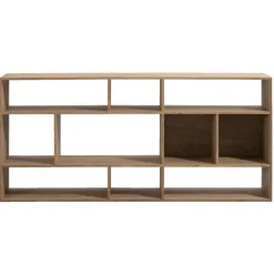 Wandkasten-Leen Bakker Kast Kenzi - eiken - 177x81x38 cm