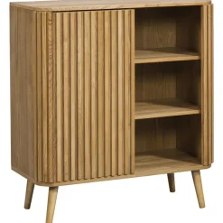 Wandkasten-Leen Bakker Kast Patrick - naturel - 100x90x40 cm