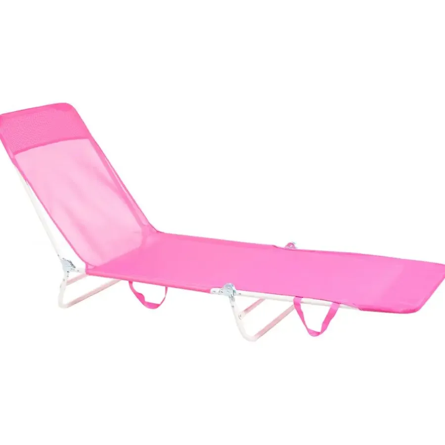 Ligbedden-Leen Bakker KASTORIA - Ligstoel - Fuchsia - Mesh