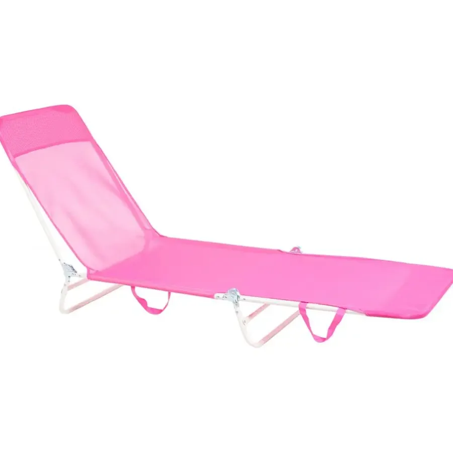 Ligbedden-Leen Bakker KASTORIA - Ligstoel - Fuchsia - Mesh