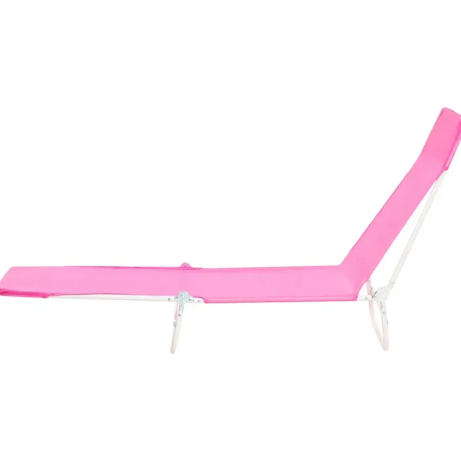 Ligbedden-Leen Bakker KASTORIA - Ligstoel - Fuchsia - Mesh