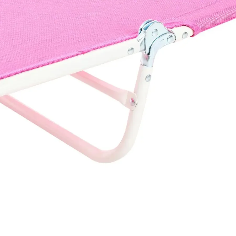 Ligbedden-Leen Bakker KASTORIA - Ligstoel - Fuchsia - Mesh