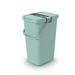 Prullenbakken-Keden keuken afvalbak - mintgroen - 20L - 23 x 29 x 45 cm