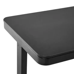 Zit-Sta-Bureaus-Beliani KENLY - Verstelbaar bureau - Zwart - 120 cm - Vezelplaat