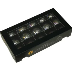 Kerstballen-Othmar Decorations Kerstballen glas 15x-transparant parelmoer 4 cm- milieubewust