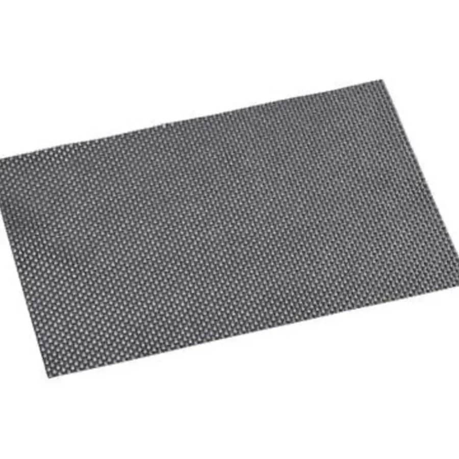 Placemats-Kesper Placemats - 6 stuks - messing - kunststof - geweven - 43x29 cm