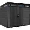Tuinhuizen-Keter Cortina 97 Tuinhuis - 277x218x226cm - Grijs