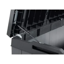 Kussenboxen-Keter Darwin Opbergbox - 670L - 142.5x65.5x89.52cm - Grijs