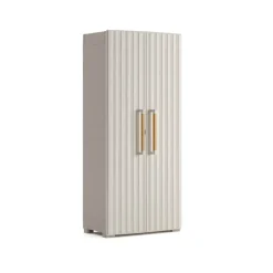 Keter Groove Hoge Kast - 80x45x180 cm - Beige