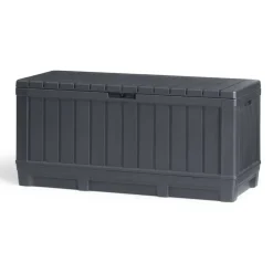 Keter Kentwood Opbergbox - 128x53.6x59 cm - 350 L - Grafiet