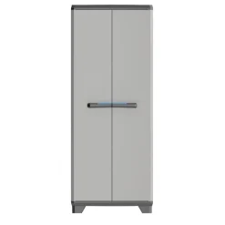 Wandkasten-Keter Linear Opbergkast utility - bezemkast - 3 planken