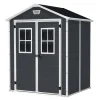 Keter Manor 65 Tuinhuis - 158x152x226 cm - Antraciet