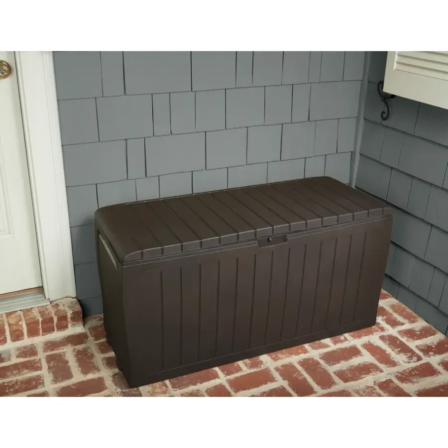 Kussenboxen-Keter Marvel Plus Opbergbox - 270L - 116,7x44,7x57cm - Antraciet