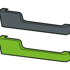 Stellingkasten-Keter Moby hoge kast - 4 planken - 80x44x182 cm - Antraciet