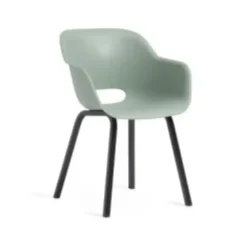 Tuinstoelen-Keter Noa Tuinstoel - 2 stuks - 55x56.5x80cm - metalen onderstel - Vintage green