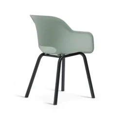 Tuinstoelen-Keter Noa Tuinstoel - 2 stuks - 55x56.5x80cm - metalen onderstel - Vintage green