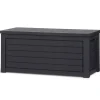 Kussenboxen-Keter Northwood Opbergbox - 630L - 155.1x72.4x69.4 cm - Grafiet