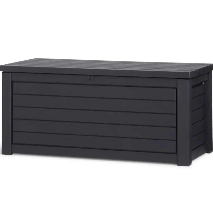 Kussenboxen-Keter Northwood Opbergbox - 630L - 155.1x72.4x69.4 cm - Grafiet
