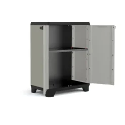 Keter Planet Lage Kast - 1 plank - 68x39x90cm - Grijs/Zwart