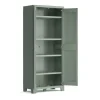 Wandkasten-Keter Planet Outdoor Opbergkast hoog - 4 planken
