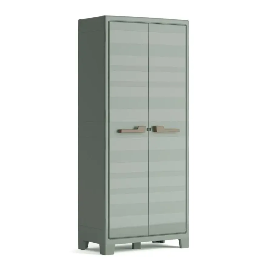 Wandkasten-Keter Planet Outdoor Opbergkast hoog - 4 planken