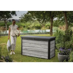 Kussenboxen-Keter Signature Opbergbox 757L - 151.7x72.5x90cm - Storm Grey