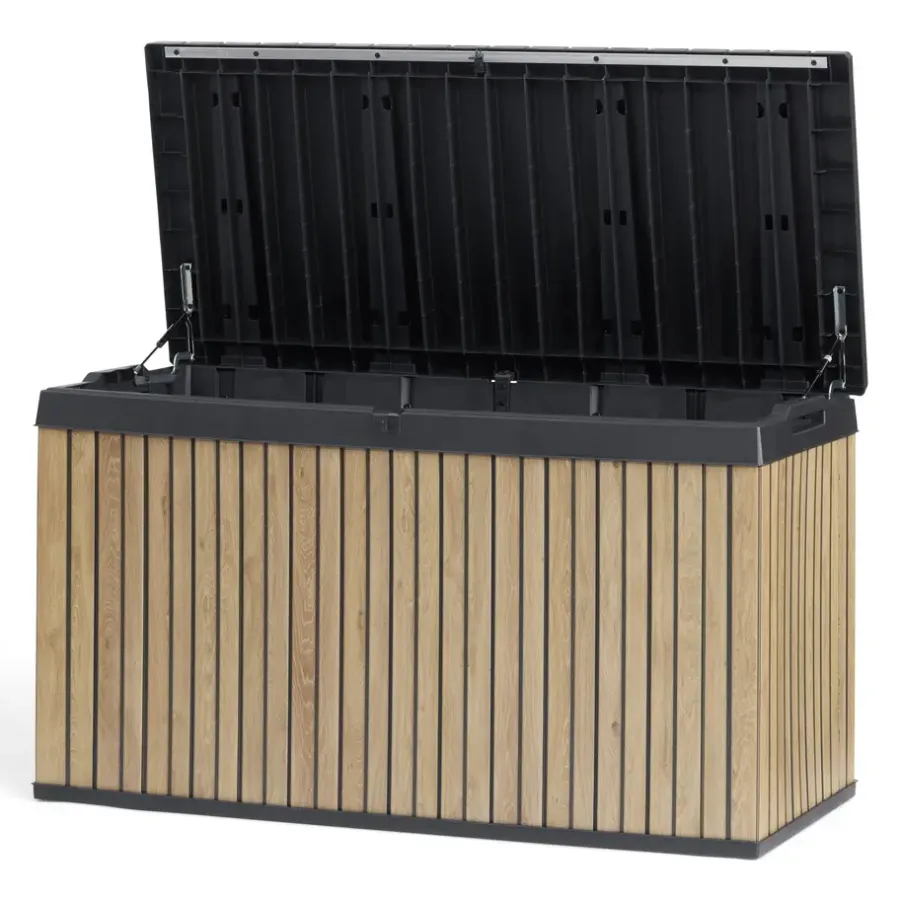 Keter Venetian Opbergbox - 570L - 142.5x65.3x78.2cm - Bruin