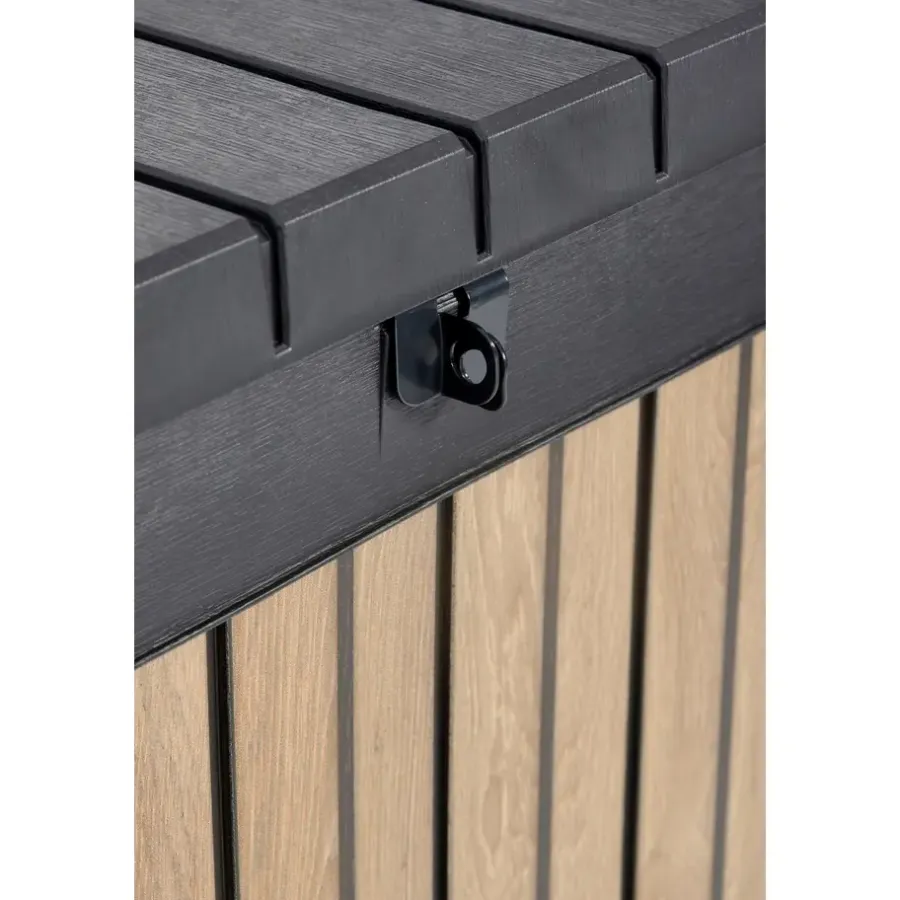 Keter Venetian Opbergbox - 570L - 142.5x65.3x78.2cm - Bruin