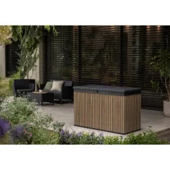 Keter Venetian Opbergbox - 670L - 142.5x65.3x89.5cm - Bruin