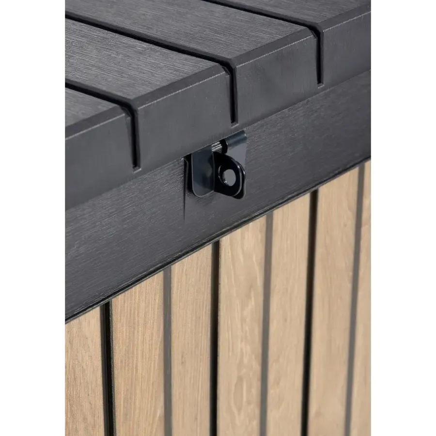 Keter Venetian Opbergbox - 670L - 142.5x65.3x89.5cm - Bruin