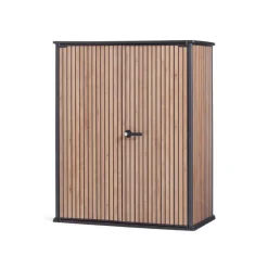Keter Venetian Opbergkast - 140x73.6x170.4cm - Bruin