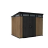 Tuinhuizen-Keter Venetian Pent 97 Tuinhuis - 279x218x226cm - Bruin
