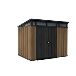 Tuinhuizen-Keter Venetian Pent 97 Tuinhuis - 279x218x226cm - Bruin