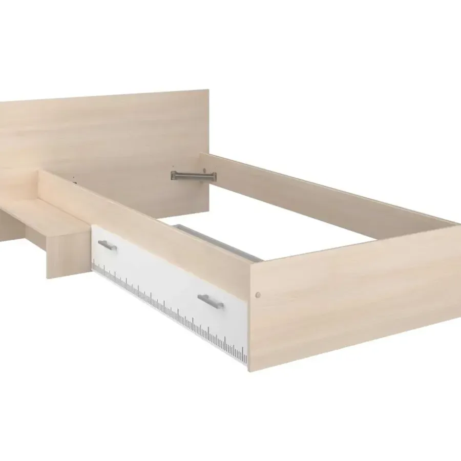 Parisot Kinderbed Charly 90x200 met bedlade