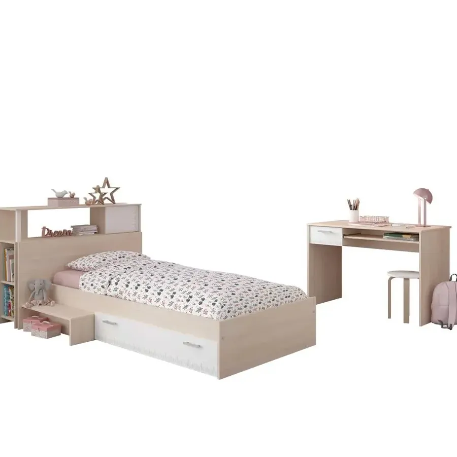 Parisot Kinderbed Charly 90x200 met bedlade