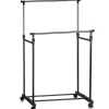Kledingrekken|Kledingrekken-Kipit Kledingrek - mobiel - dubbele stang - 80 cm