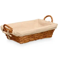 Opbergmanden-Kipit Storage Rieten mand - gevlochten riet - 39 x 24 x 13 cm