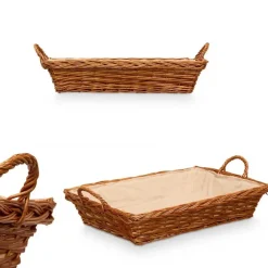 Opbergmanden-Kipit Storage Rieten mand - gevlochten riet - 63 x 41 x 16 cm