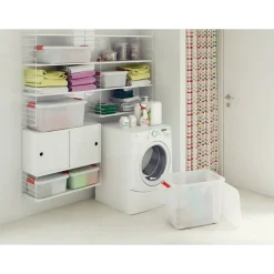 Opbergboxen-Kis K Latch Opbergbox M - 28L - transparant