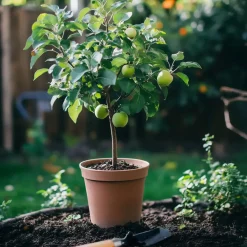 Plant in a Box Klassieke Appelmix - Malus - Hoogte 60-70cm - ⌀17cm