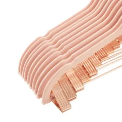 Merkloos Kledinghangers - Broekhangers - 20 Stuks - Anti slip - Roze - Fluweel