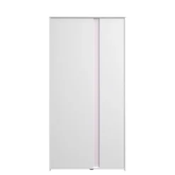 Kledingkasten|Kledingkasten-Leen Bakker Kledingkast Bobby 2-deurs - wit - 182x90x51 cm