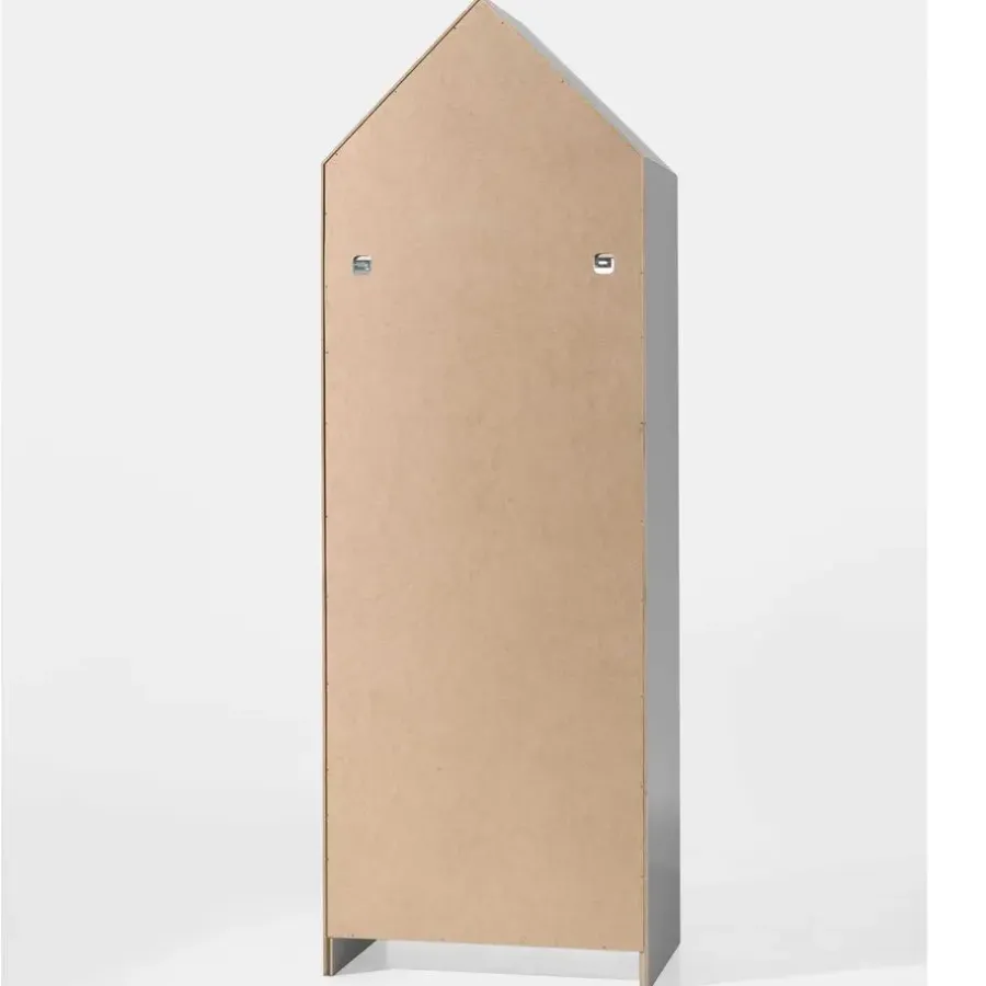 Kinderkledingkasten-Vipack Kledingkast Casami Bruges - 58x37x172 cm - Groen