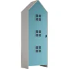 Vipack Kledingkast Casami Bruges - 58x37x172 cm - Blauw