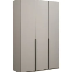 Leen Bakker Kledingkast Milaan 3-deurs - greige - 236x135x58 cm