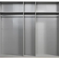 Leen Bakker Kledingkast Milaan 5-deurs - greige - 208x225x58 cm